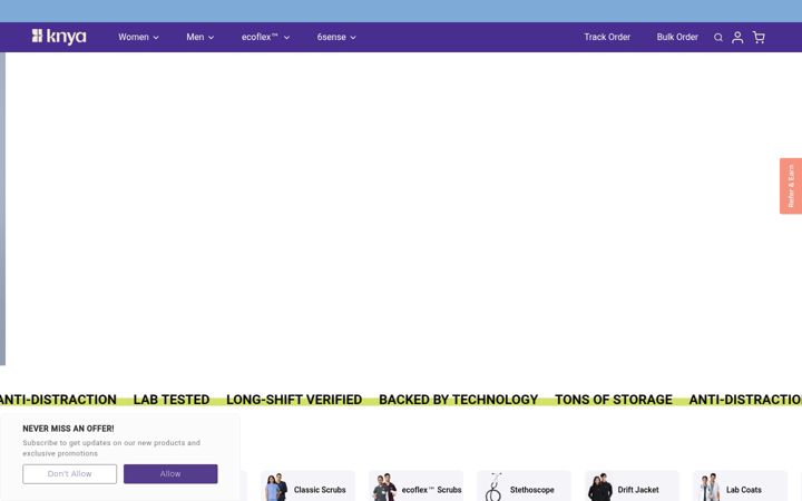 Screenshot of knyamed.com