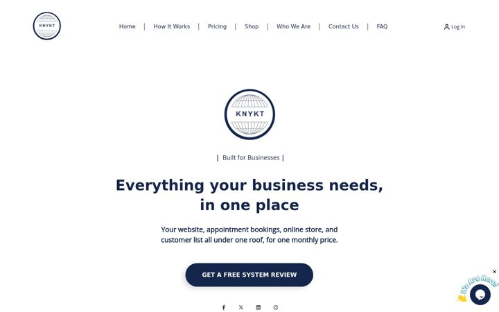 Screenshot of knykt.co
