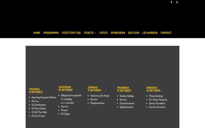 Screenshot of knypstermerke.nl