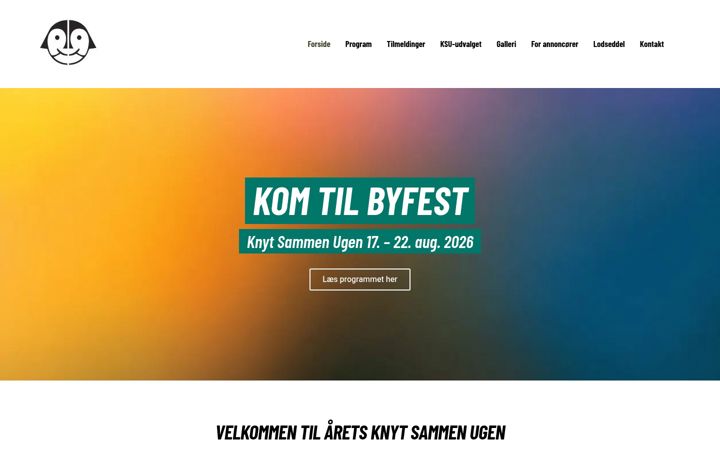 Screenshot of knytsammen.dk