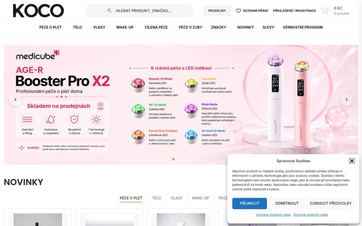Screenshot of ko-co.cz