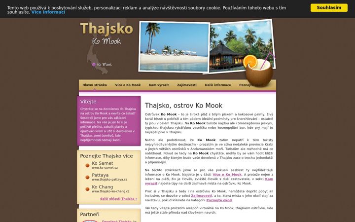 Screenshot of ko-mook.cz