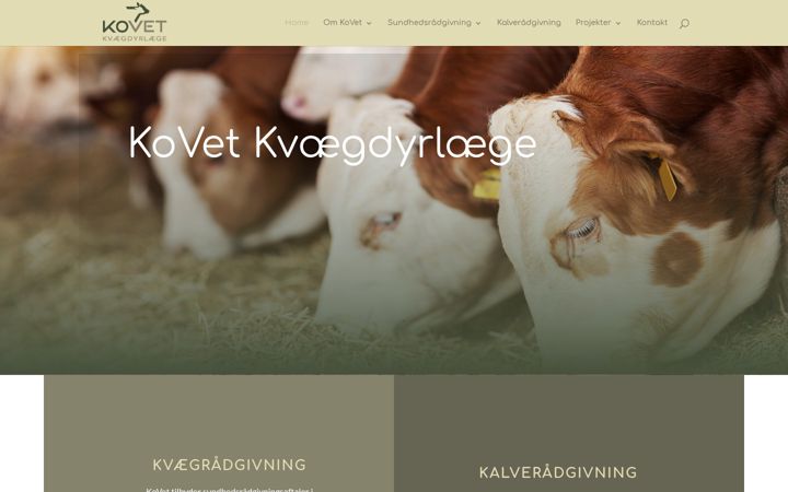 Screenshot of ko-vet.dk