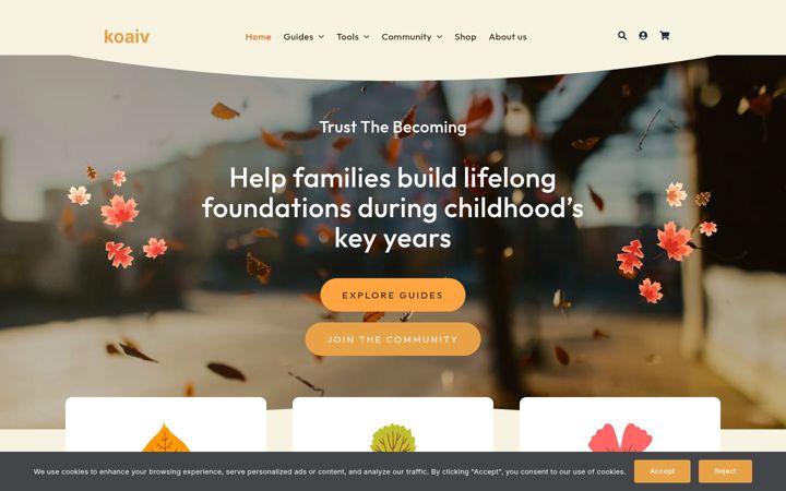 Screenshot of koaiv.com