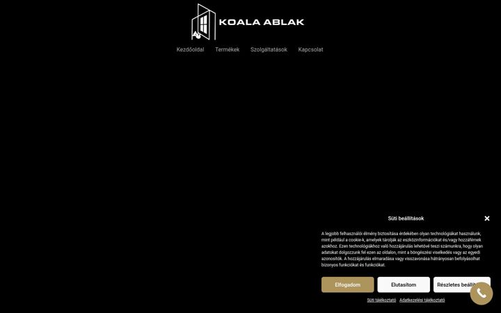 Screenshot of koalaablak.hu