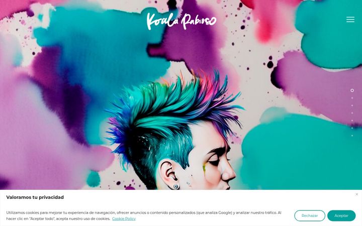 Screenshot of koalarabioso.com