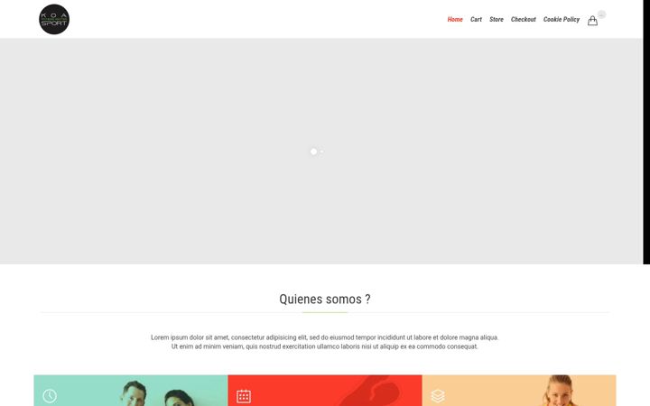 Screenshot of koasportfitness.com