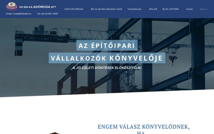 Екранна снимка на kobaka.hu