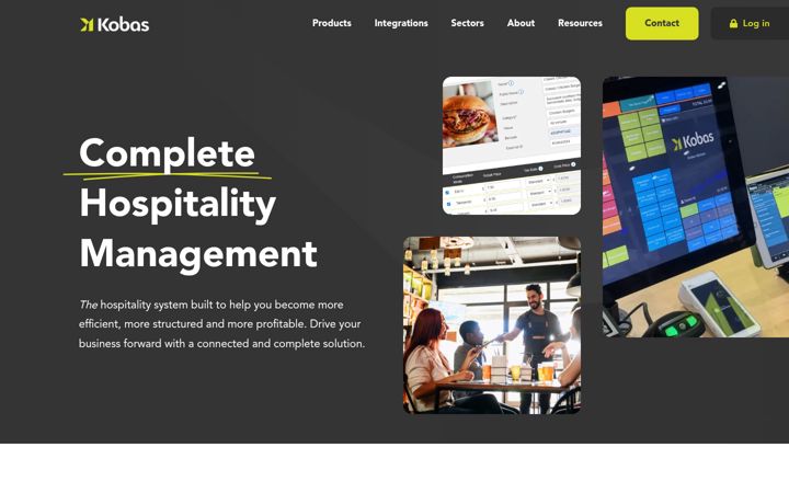 Screenshot di kobas.co.uk