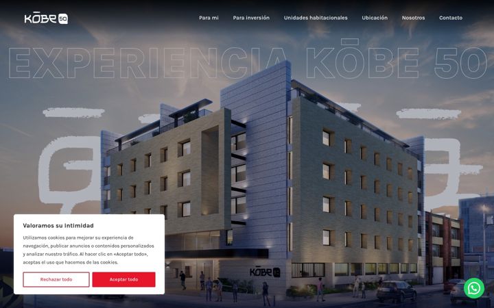 Screenshot of kobe50.com