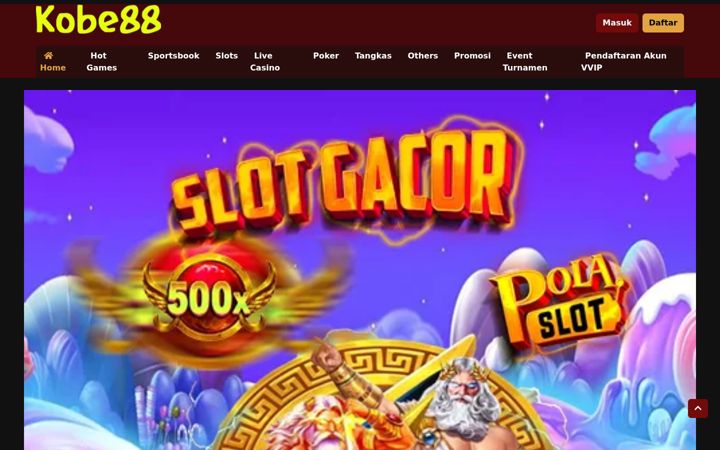 Screenshot of kobe88.org