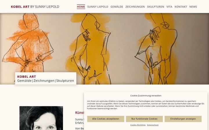 Screenshot of kobel-art.de