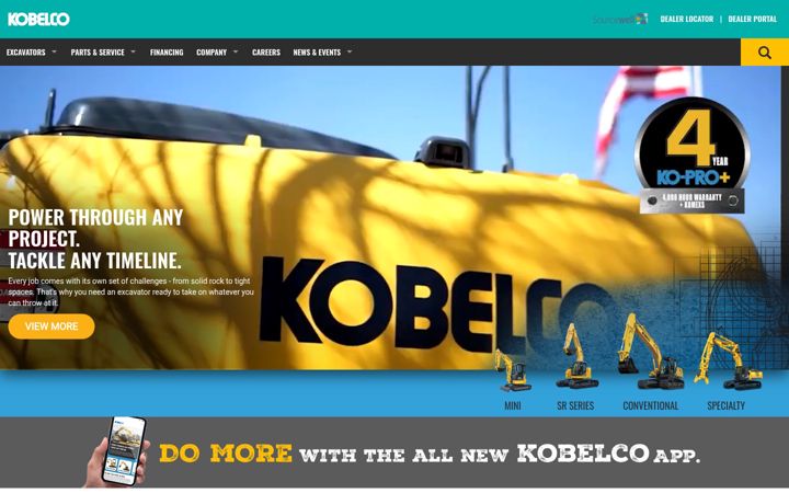 Screenshot of kobel.co