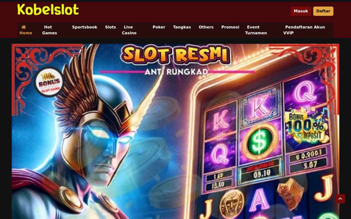 Screenshot of kobelslot.com