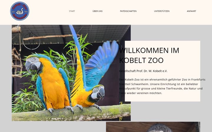 Screenshot of kobelt-zoo.de