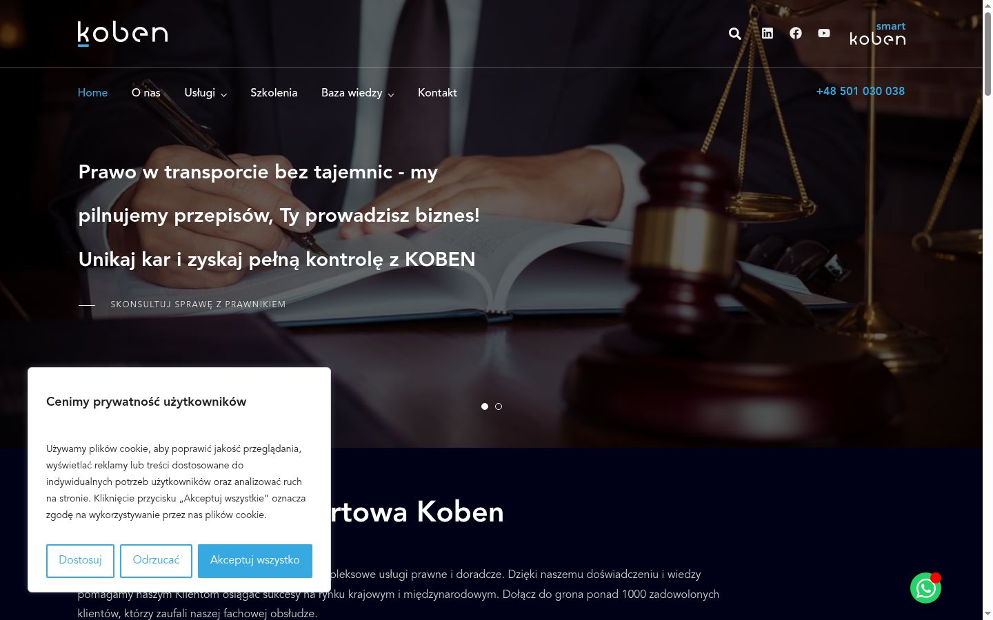 Sutikimo reklamjuostės, rodytos prieš bet kokią sąveiką, ekrano kopija