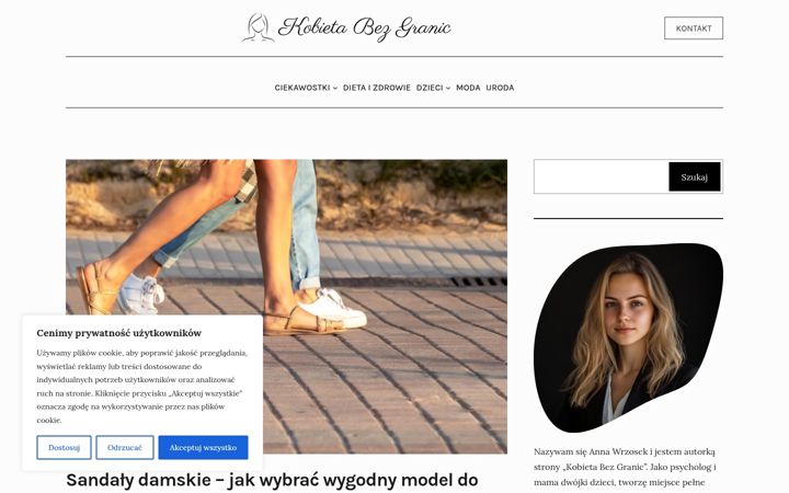 Screenshot of kobiecyglos.pl
