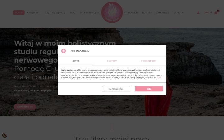 Screenshot of kobietaorientu.pl