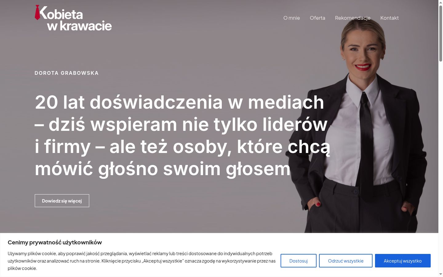 Snímek obrazovky baneru souhlasu zobrazeného před jakoukoli interakcí