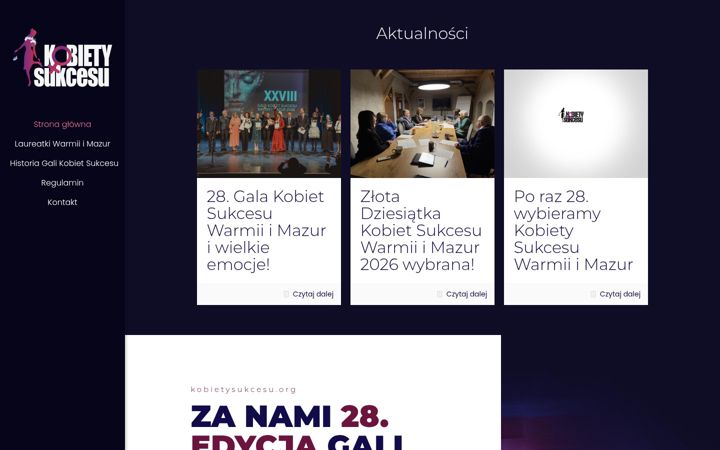 Screenshot of kobietysukcesu.org