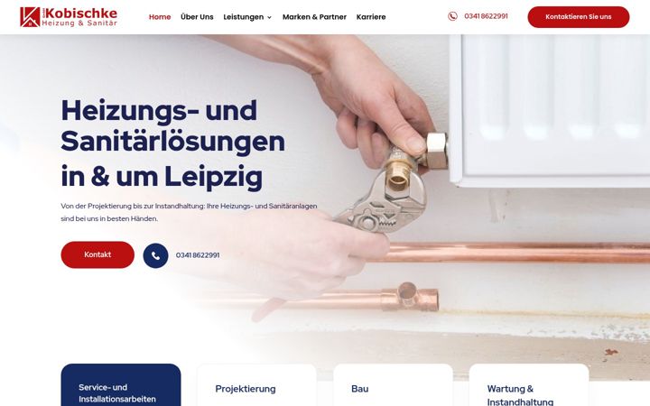 Screenshot of kobischke.de