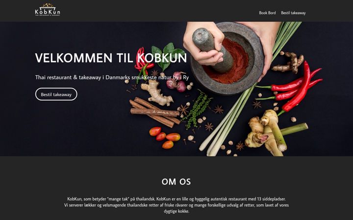 Screenshot of kobkun.dk