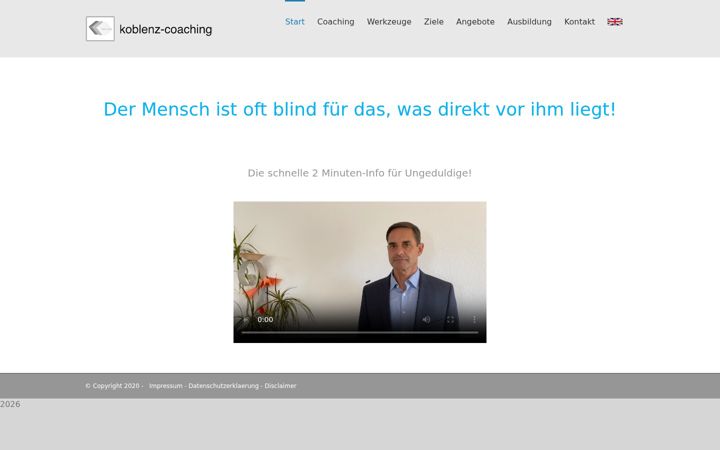 Screenshot of koblenz-coaching.de