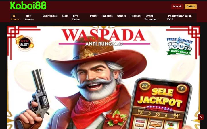 Screenshot of koboi88.org
