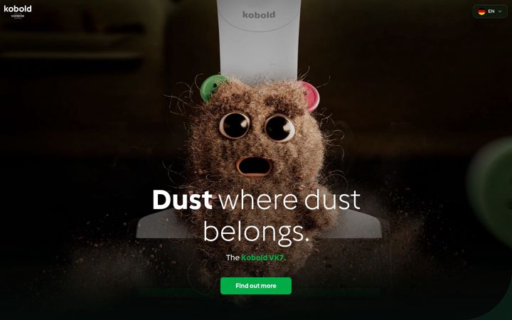 Screenshot of kobold-dustin.com
