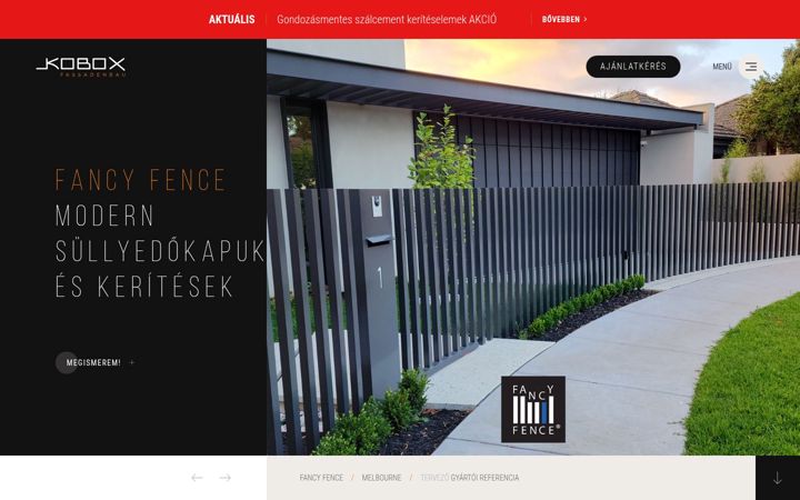 Screenshot of kobox.hu
