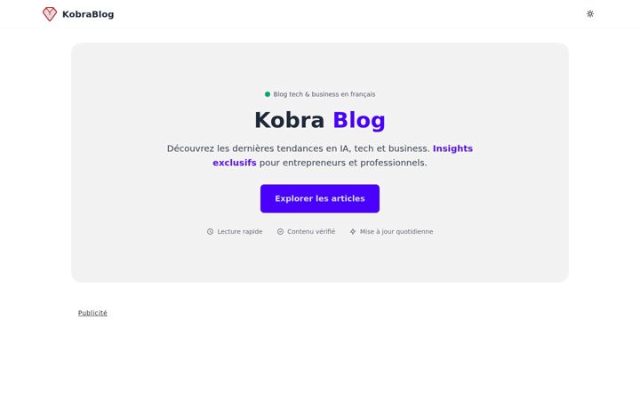 Screenshot of kobrasolution.com