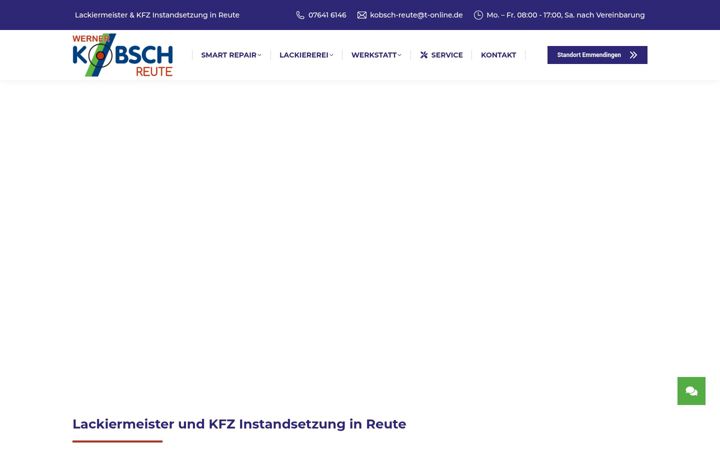 Screenshot of kobsch-reute.de