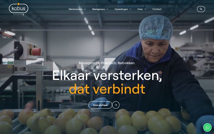 Screenshot of kobusbv.nl