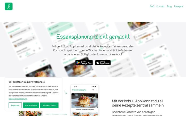 Screenshot of kobuu.de