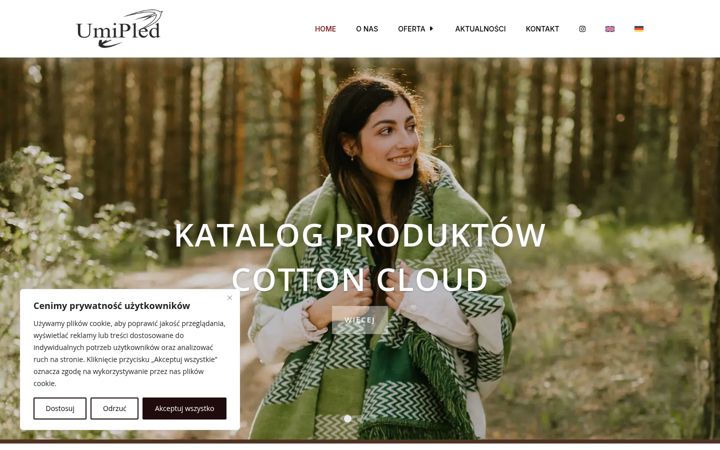 Screenshot of koce.eu