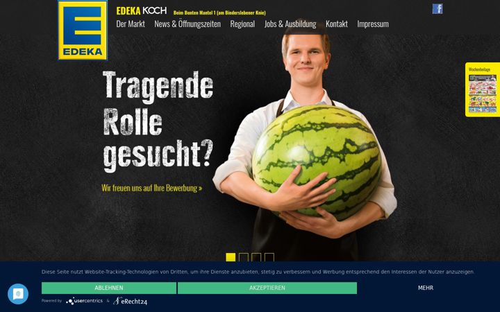 Screenshot of koch-edeka.de