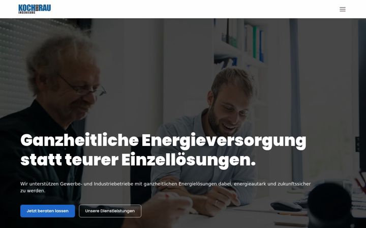 Screenshot of koch-rau.de