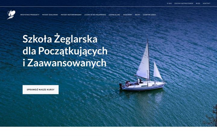 Screenshot of kocham-zagle.pl