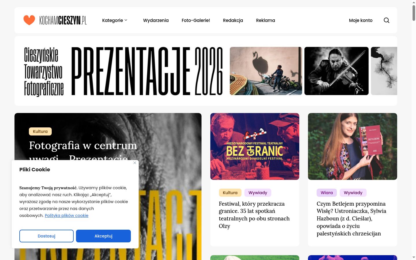 Képernyőkép a bármilyen interakció előtt megjelenő hozzájárulási bannerről