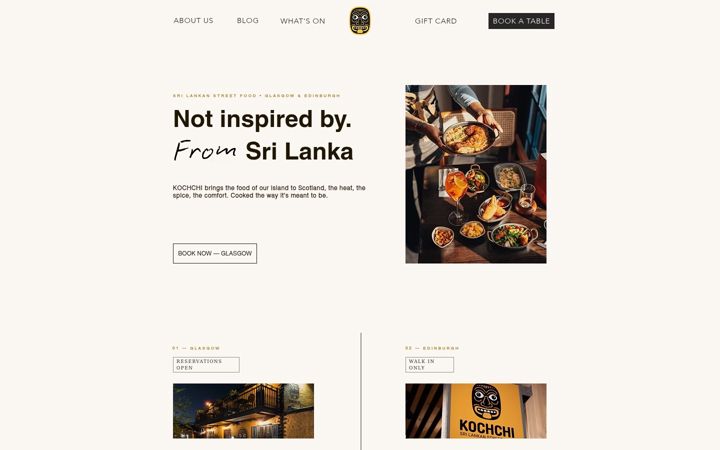 Screenshot of kochchi.co.uk