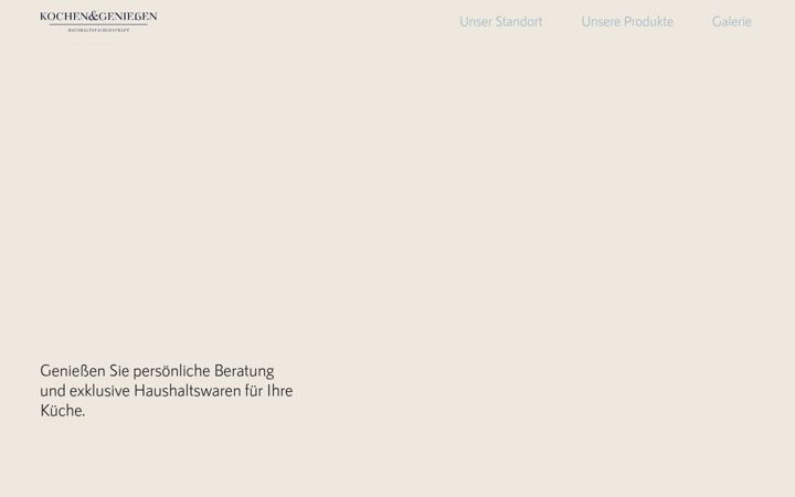 Screenshot of kochen-geniessen.info