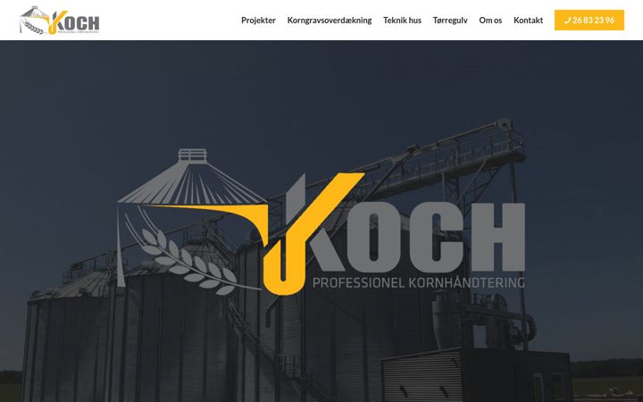 Screenshot of kochentreprisemontage.dk