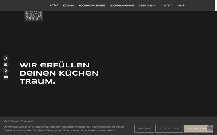 Screenshot of kochraumdesign.at