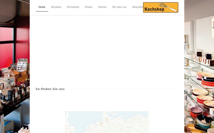 Screenshot of kochshop.eu