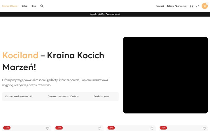 Screenshot of kociland.pl