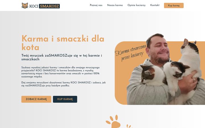 Screenshot του kocismakosz.pl