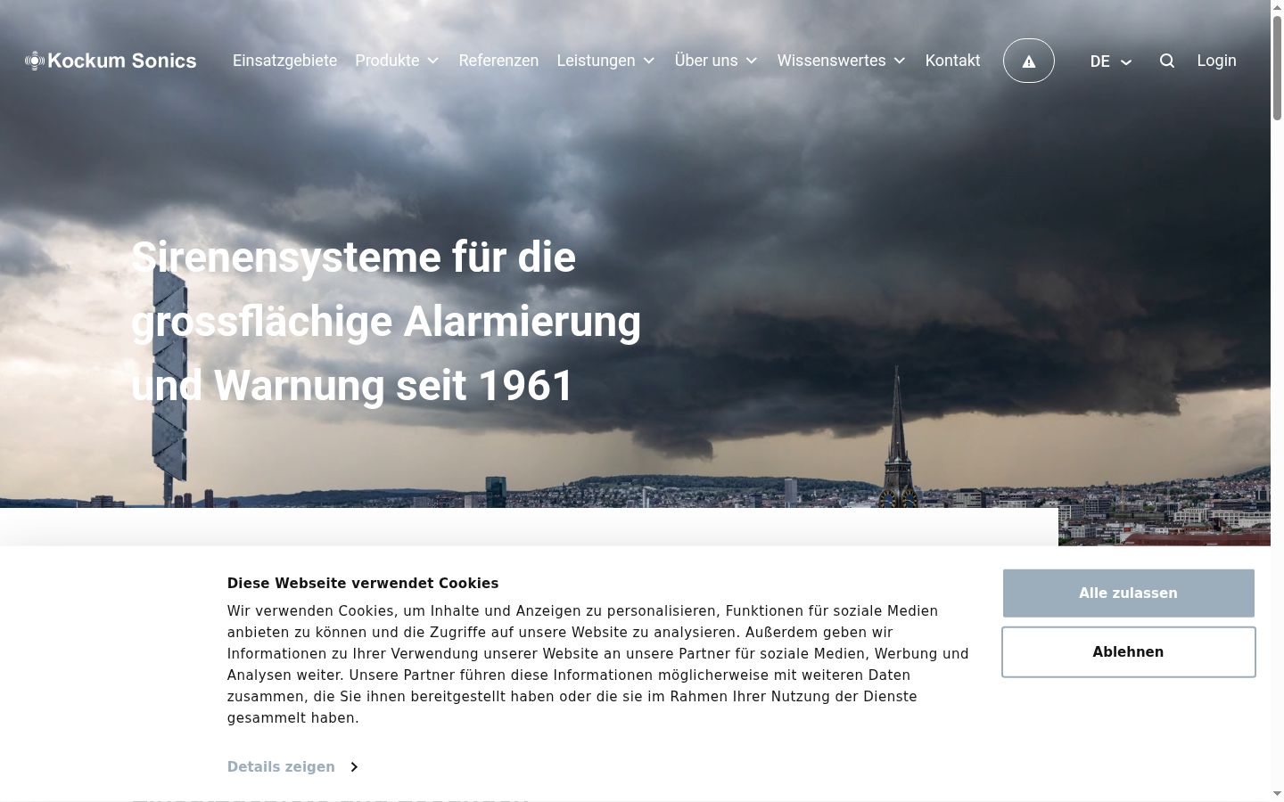 Screenshot tal-banner tal-kunsens muri qabel kwalunkwe interazzjoni