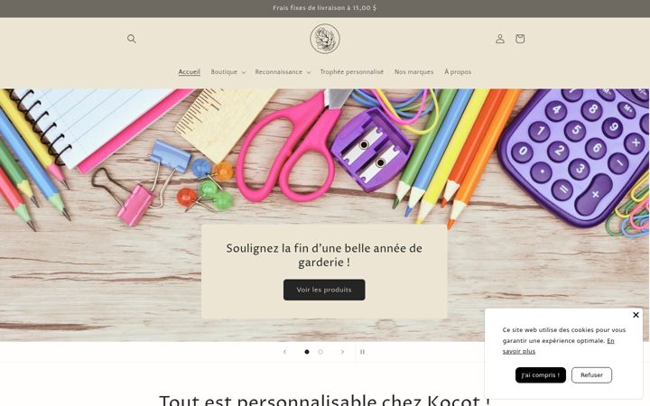 Screenshot of kocot.ca