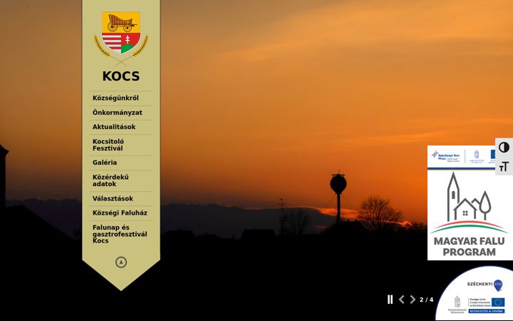 Screenshot of kocs.hu