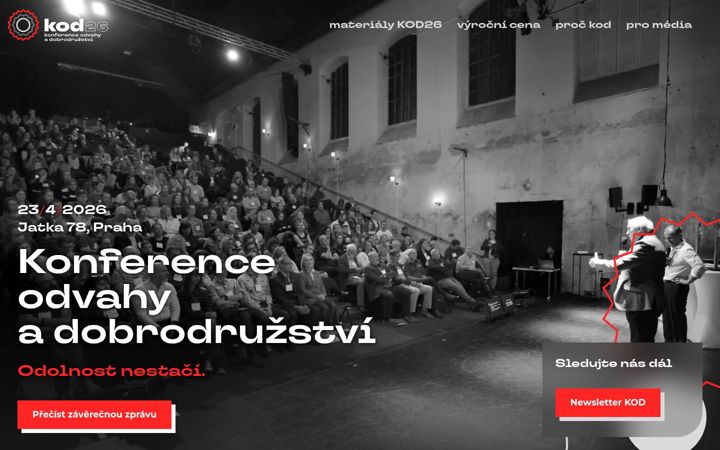 Screenshot of kod26.cz